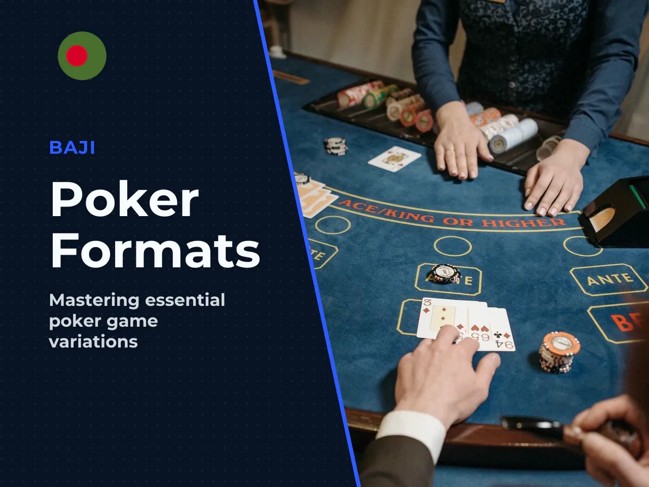 Texas Hold'em and Omaha the Two