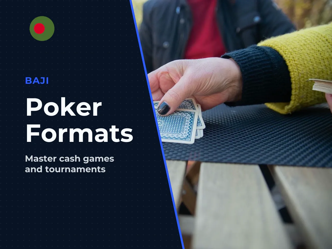 Cash Games, Tournaments and Freer Options