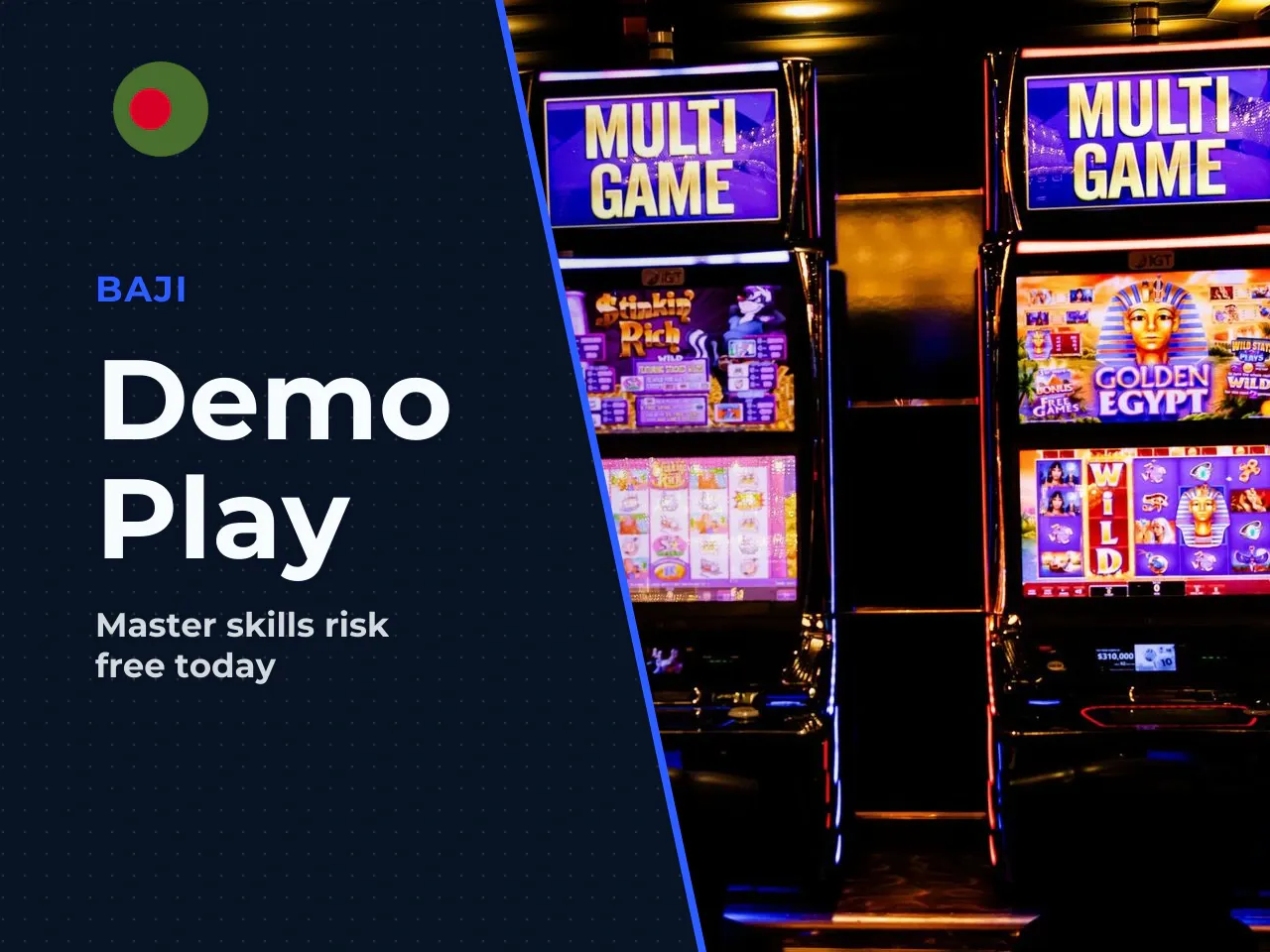 Mobile and desktop demo play. The