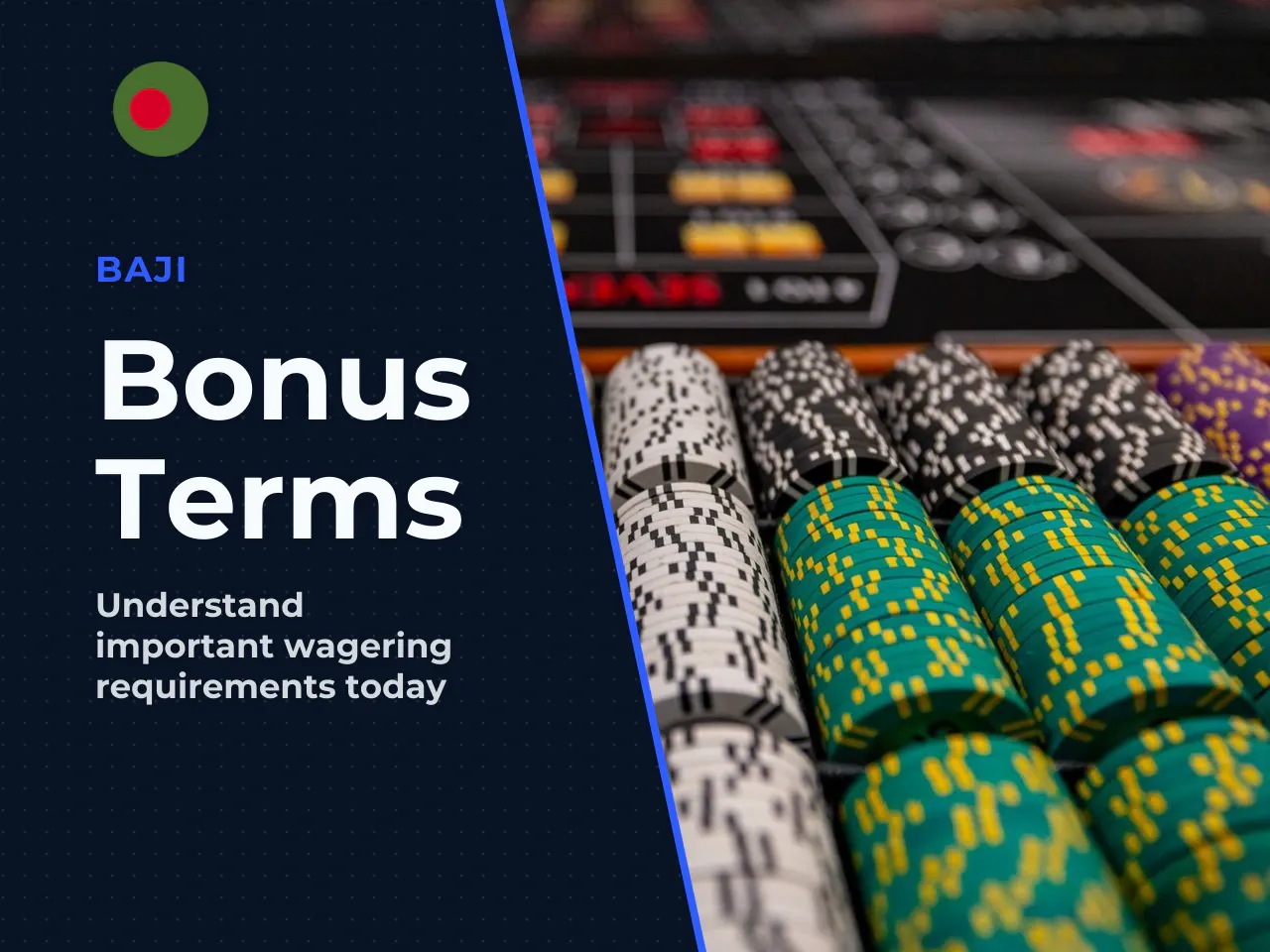 Bonus Terms and Conditions What to