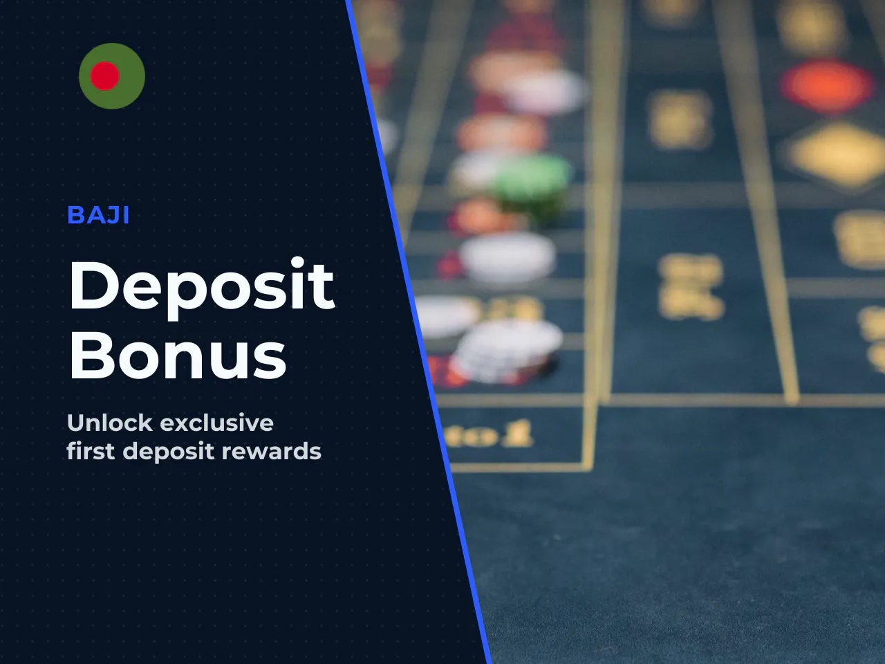 Baji Live first deposit bonus how
