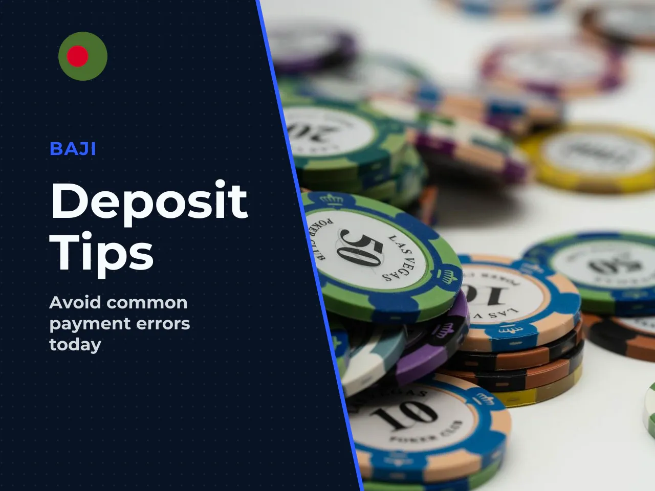 Top mistakes to avoid when depositing