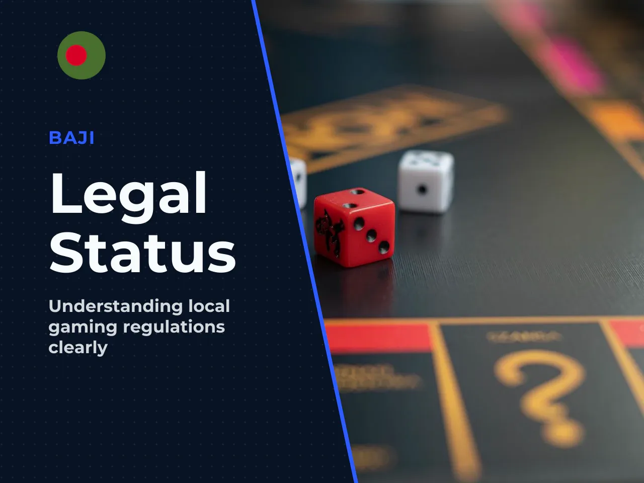 Legal Status in Bangladesh. Online gambling